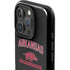 University of Arkansas-Fayetteville Razorbacks Black iPhone 16 Pro Impact Case